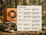 Nate Watch Winder - Orange Microfiber Leather - Image 4